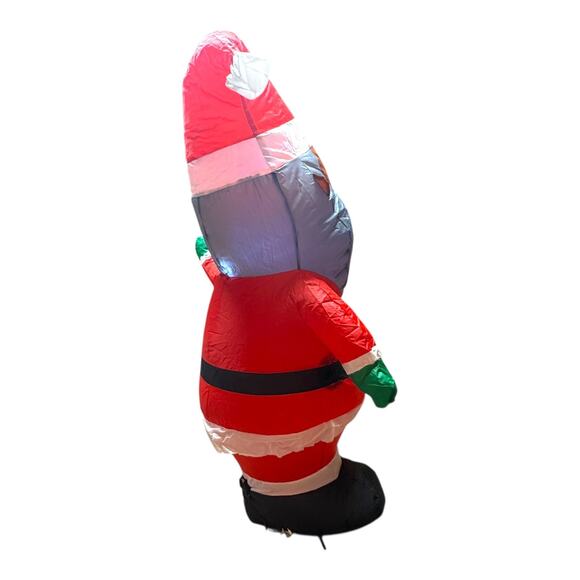 Gemmy Airblown Inflatable African-American Santa 4' - Picture 4 of 9